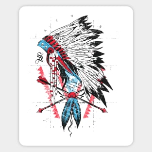 Cherokee - Native American Apache. Magnet